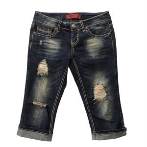 ❌sold❌Zana Di Y2k Jeans Women's Sz 3 Low Rise Vintage Zanadi Capri Y2k Fashion